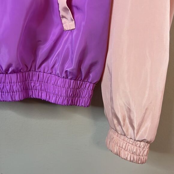 FASHION NOVA Colorful Windbreaker Pullover - Size Large - Picture 8 of 12